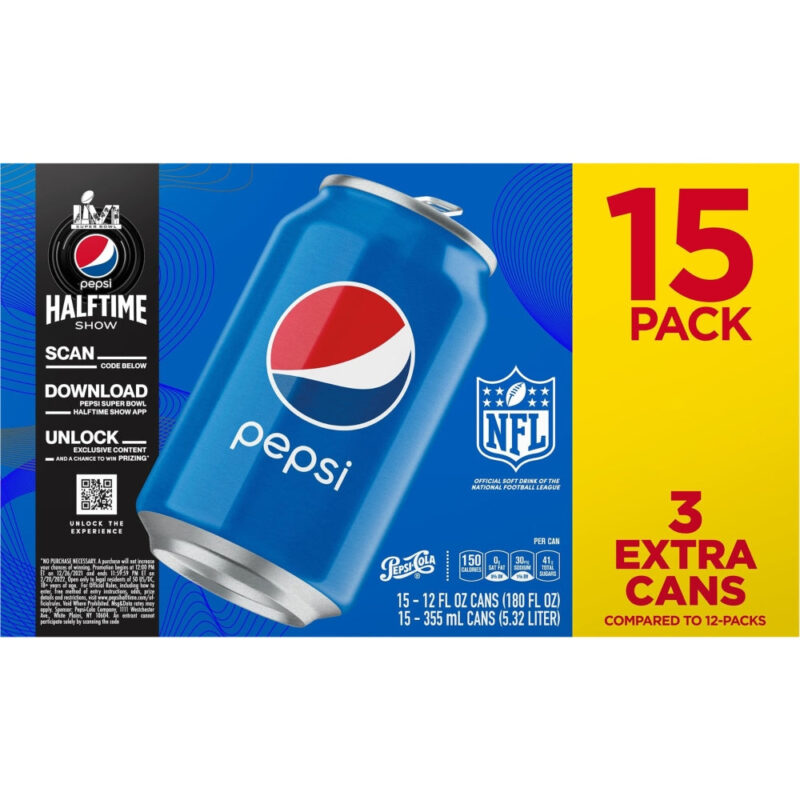 Pepsi Cola 12 Oz - 15 Pk - Image 6