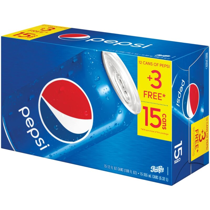 Pepsi Cola 12 Oz - 15 Pk - Image 3