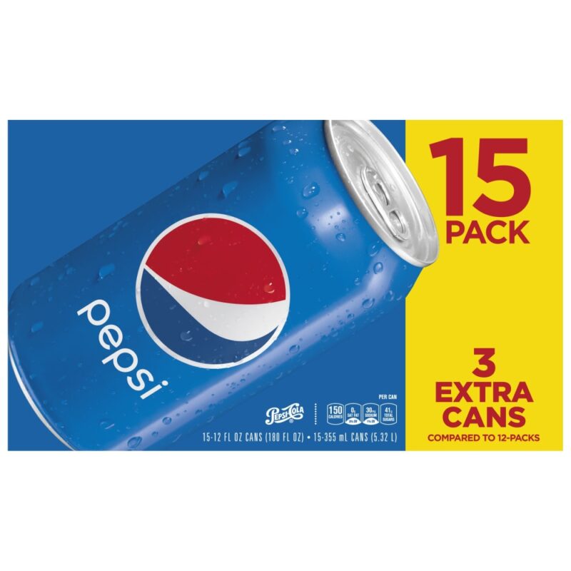 Pepsi Cola 12 Oz - 15 Pk - Image 4