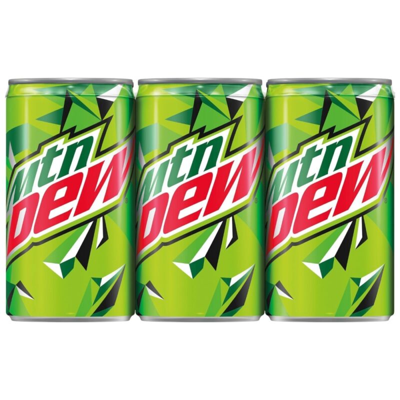 Mountain Dew Soda 7.5 Oz Cans - 6 Pk - Image 2