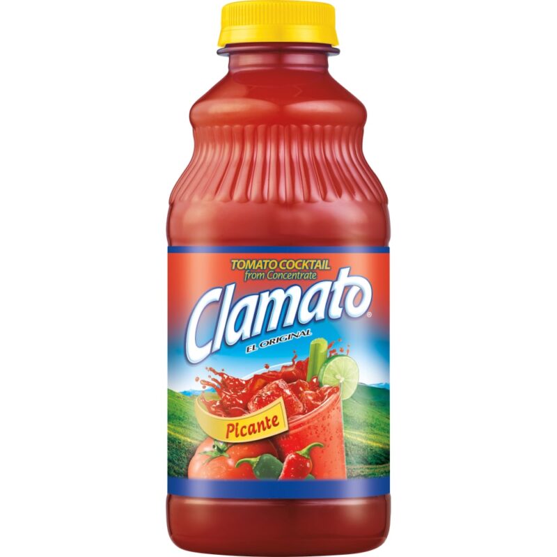 Clamato, Picante Tomato Cocktail, 32 oz - Image 6