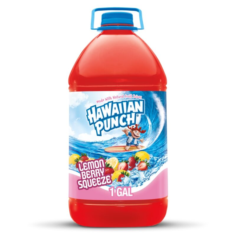 Hawaiian Punch Lemon Berry Squeeze, Juice Drink, 1 gal - Image 6