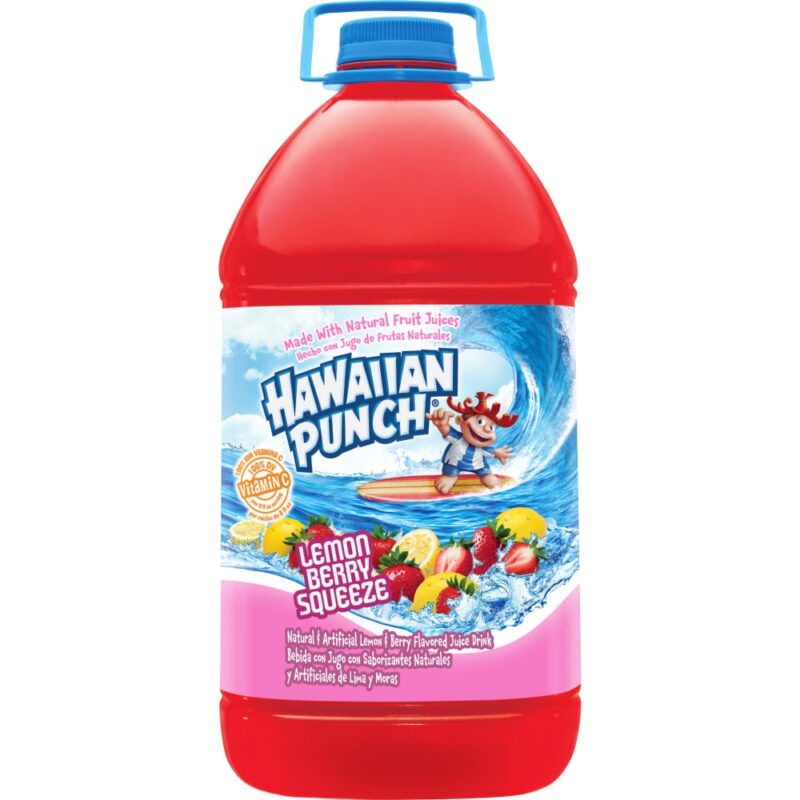 Hawaiian Punch Lemon Berry Squeeze, Juice Drink, 1 gal - Image 2