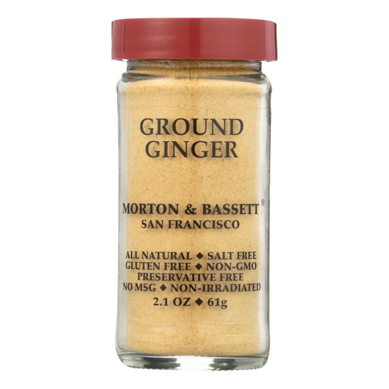 Morton & Bassett Spices Ground Ginger, 2.1 Oz