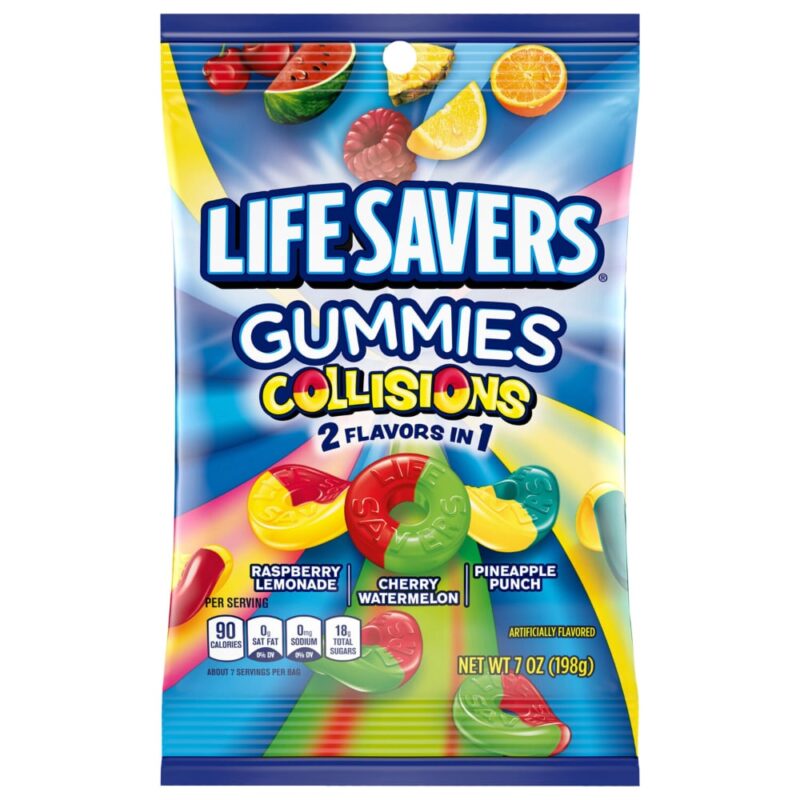 Life Savers Collisions Gummy Candy Bag - Image 6