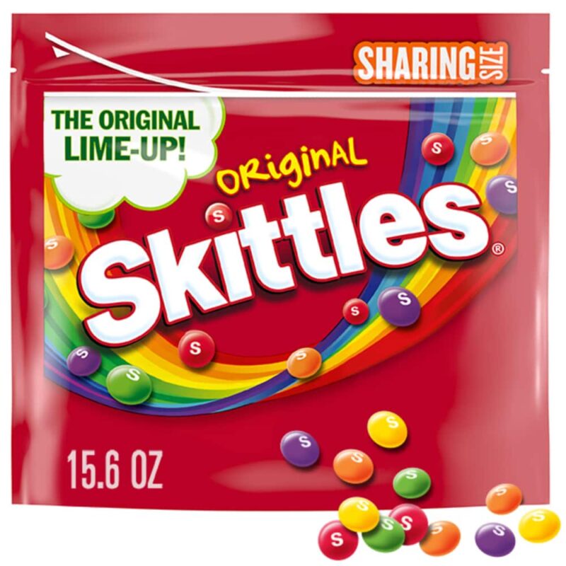 Skittles Original Gummy Candy Sharing Size - 15.6 oz - Image 6