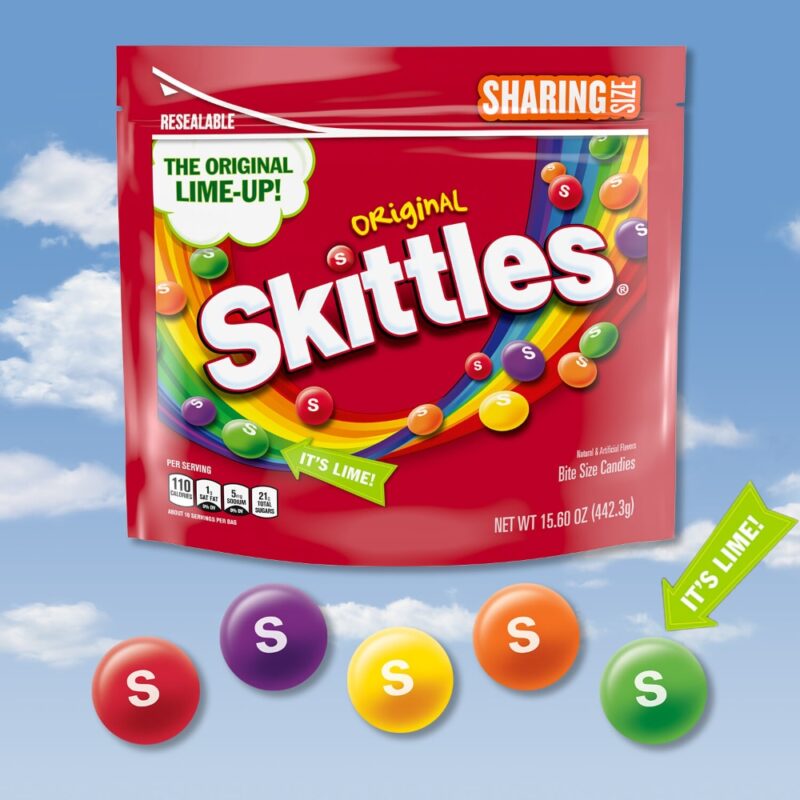 Skittles Original Gummy Candy Sharing Size - 15.6 oz - Image 3