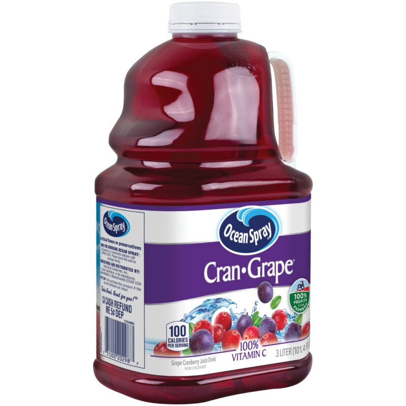 Ocean Spray Cran-Grape Juice Drink, 101.4 fl oz - Image 3