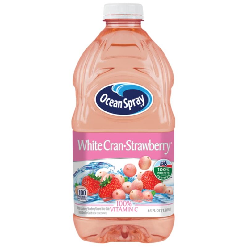 Ocean Spray White Cranberry Strawberry Juice, 64 Fl. Oz - Image 4