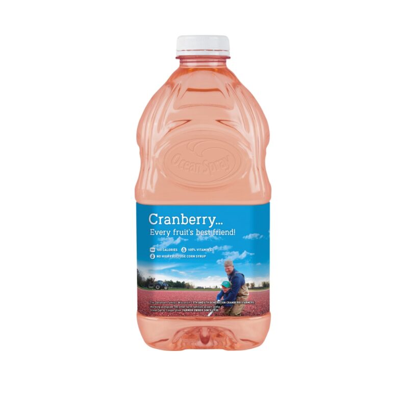 Ocean Spray White Cranberry Strawberry Juice, 64 Fl. Oz - Image 2