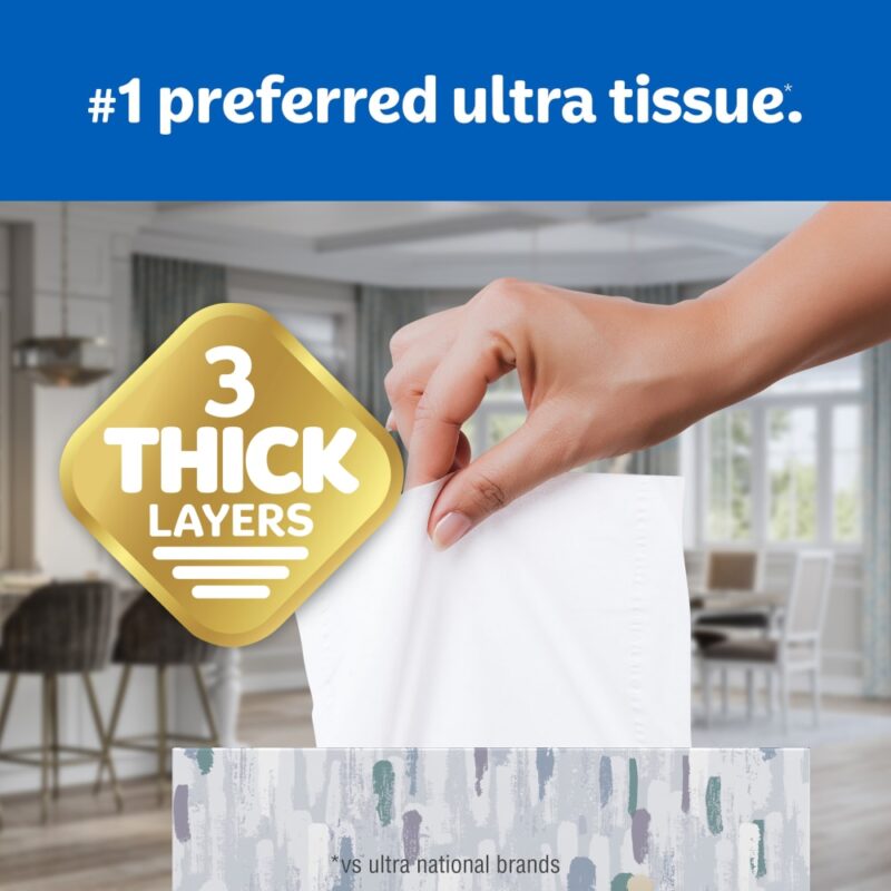 3PLY FACIAL TISSUE - 60PK - Image 2