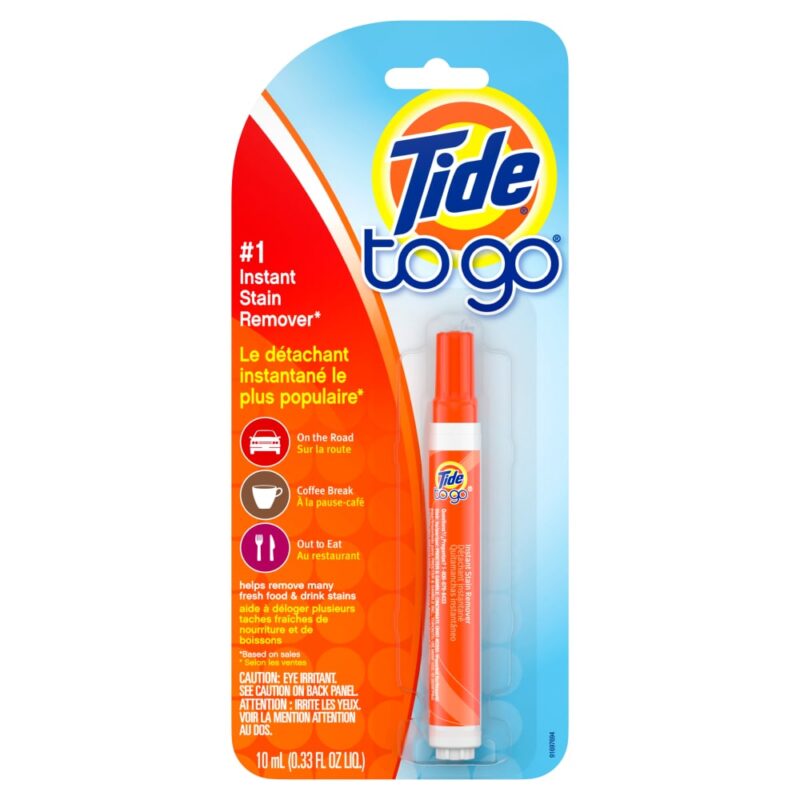 Tide Stain Remover, Instant, 10 ml (0.33 fl oz liq) - Image 2