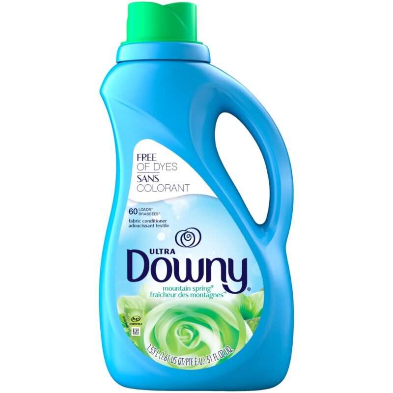 Downy Fabric Conditioner, Mountain Spring, 51 fl oz (1.61 qt) 1.53 lt - Image 2