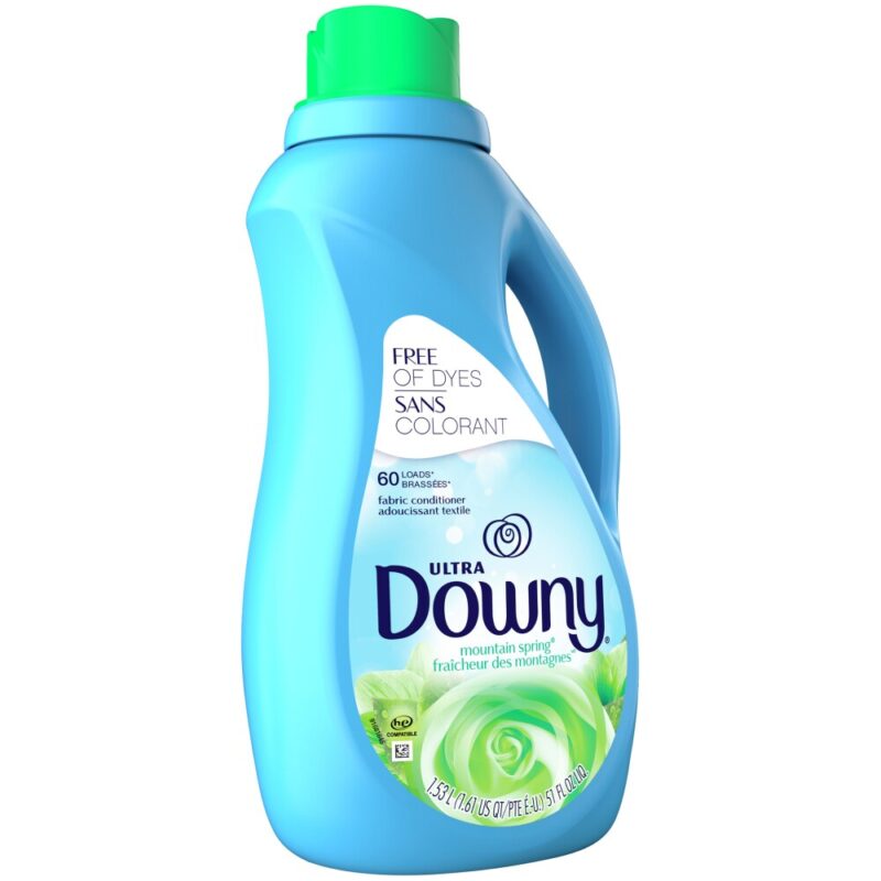 Downy Fabric Conditioner, Mountain Spring, 51 fl oz (1.61 qt) 1.53 lt - Image 4