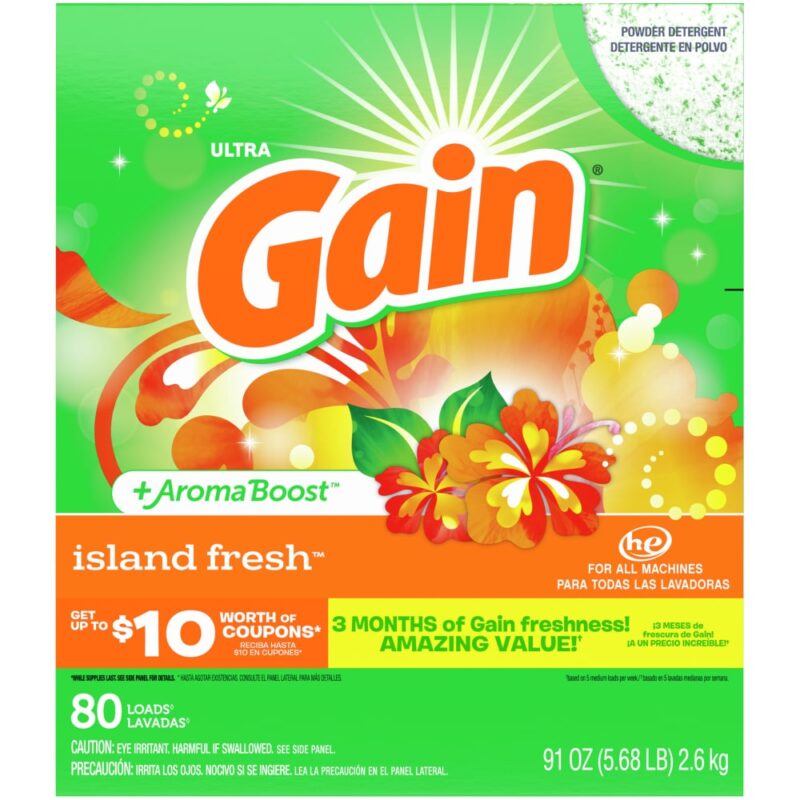 Gain Powder Laundry Detergent Fresh - Image 4