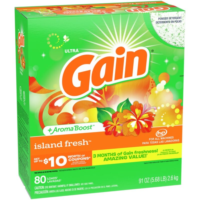 Gain Powder Laundry Detergent Fresh - Image 2