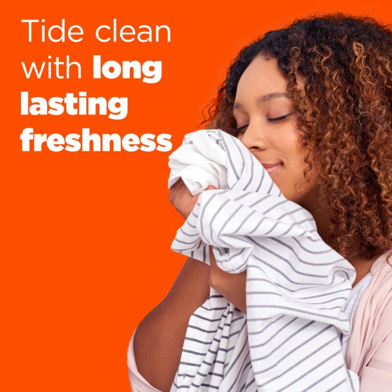 Tide plus Febreze Freshness Spring and Renewal Scent Liquid Laundry Detergent, 69 oz, 44 loads - Image 4