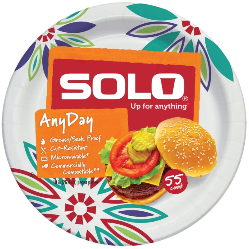 Solo Any Day Paper Dinner Plates 10 - Image 4