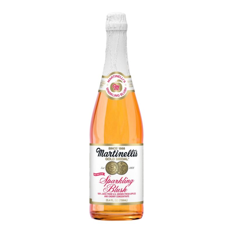 Martinelli's Gold Medal Sparkling Blush 100% Juice, 25.4 fl oz - Image 3