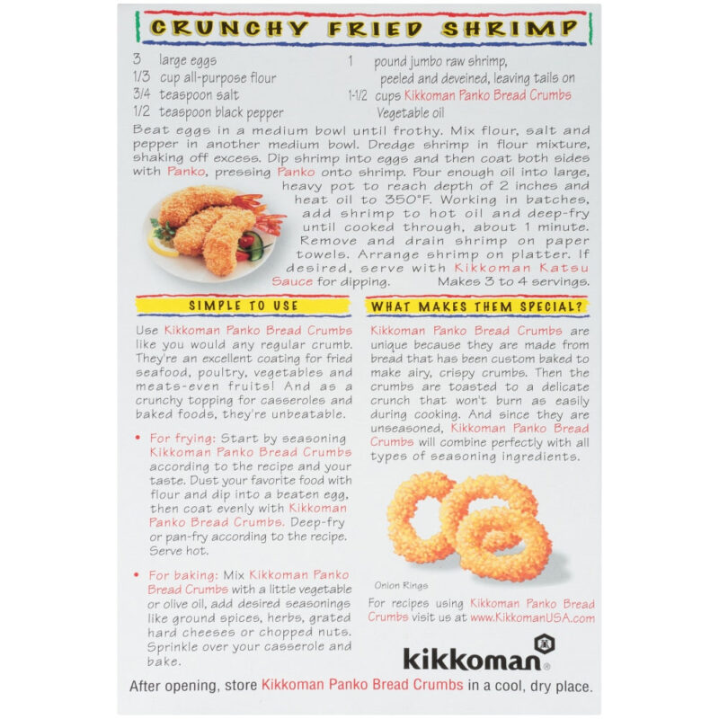 Kikkoman Panko Bread Crumbs, 8 Oz - Image 2