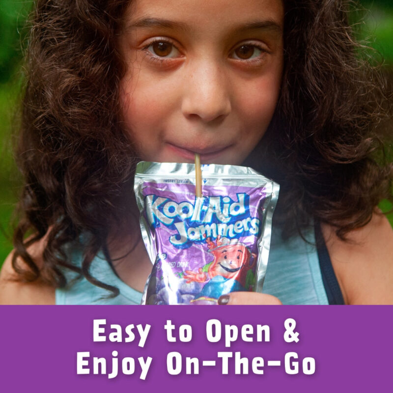 Kool Aid Jammers Grape Kids Drink Juice Box Pouches - Image 4