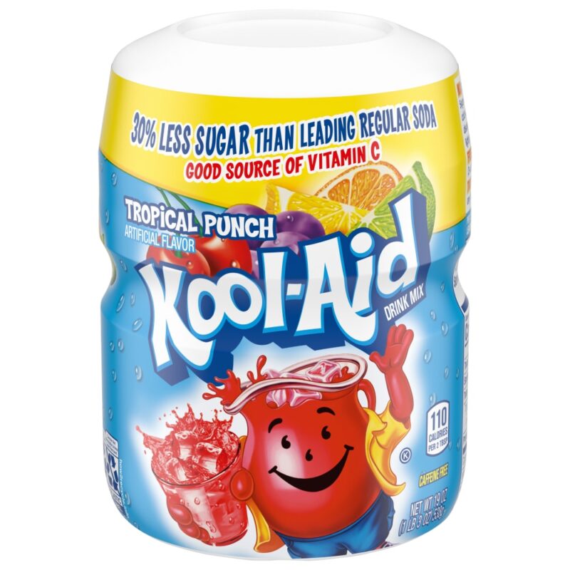 Kool-Aid Tropical Punch Drink Flavored Drink Mix, 19 Oz - Image 6