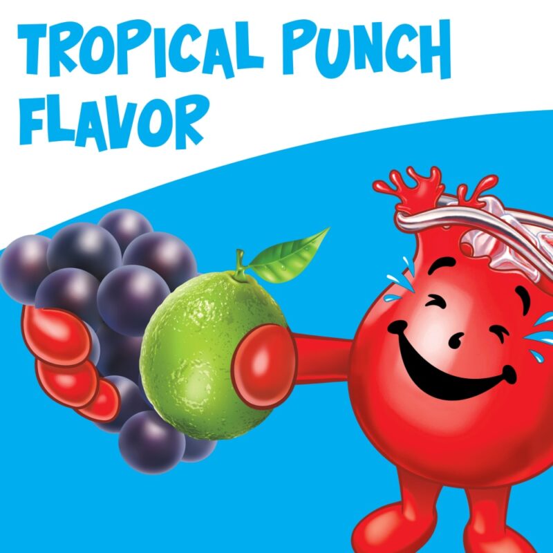 Kool-Aid Tropical Punch Drink Flavored Drink Mix, 19 Oz - Image 2