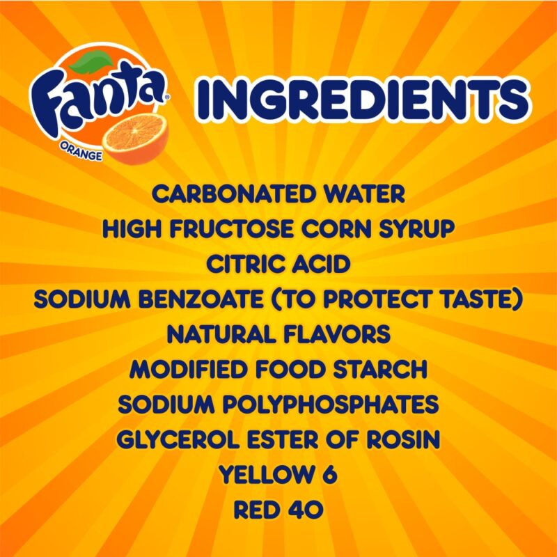 Fanta Orange Soda 7.5 Oz Cans - 6 Pk - Image 3