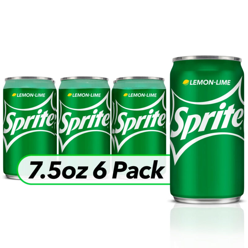 Sprite Lemon-Lime Soda 7.5 Oz Cans-6 Pack - Image 6