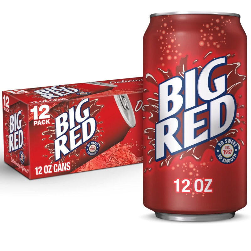 Big Red Soda - 12 Ct 12 Fl Oz Cans