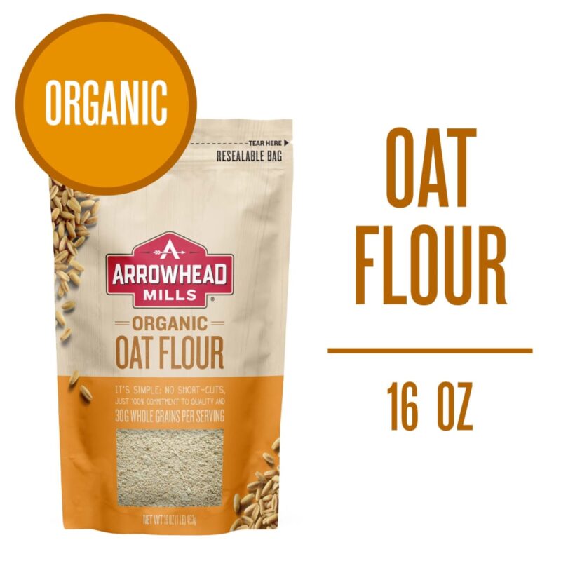 Arrowhead Mills Organic Oat Flour, 16 oz