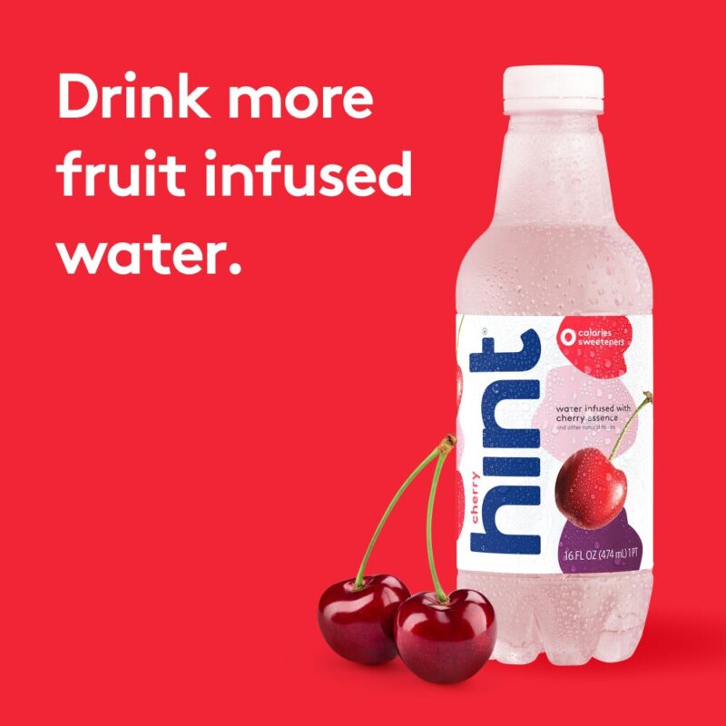 Hint - Water Infused With Cherry, 16oz - Image 3