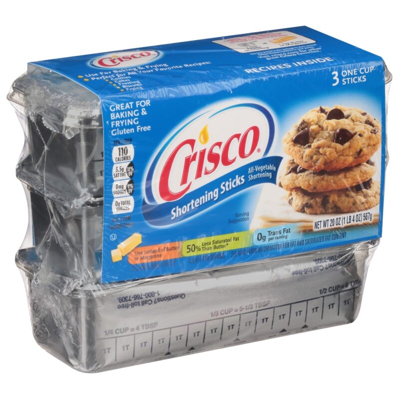 Crisco All-Vegetable Shortening Baking Sticks - 3ct/20oz - Image 2