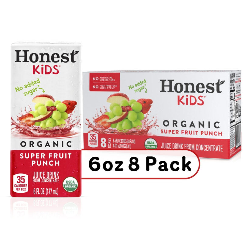 Honest Kids Super Fruit Punch Organic Fruit Juice - Image 6