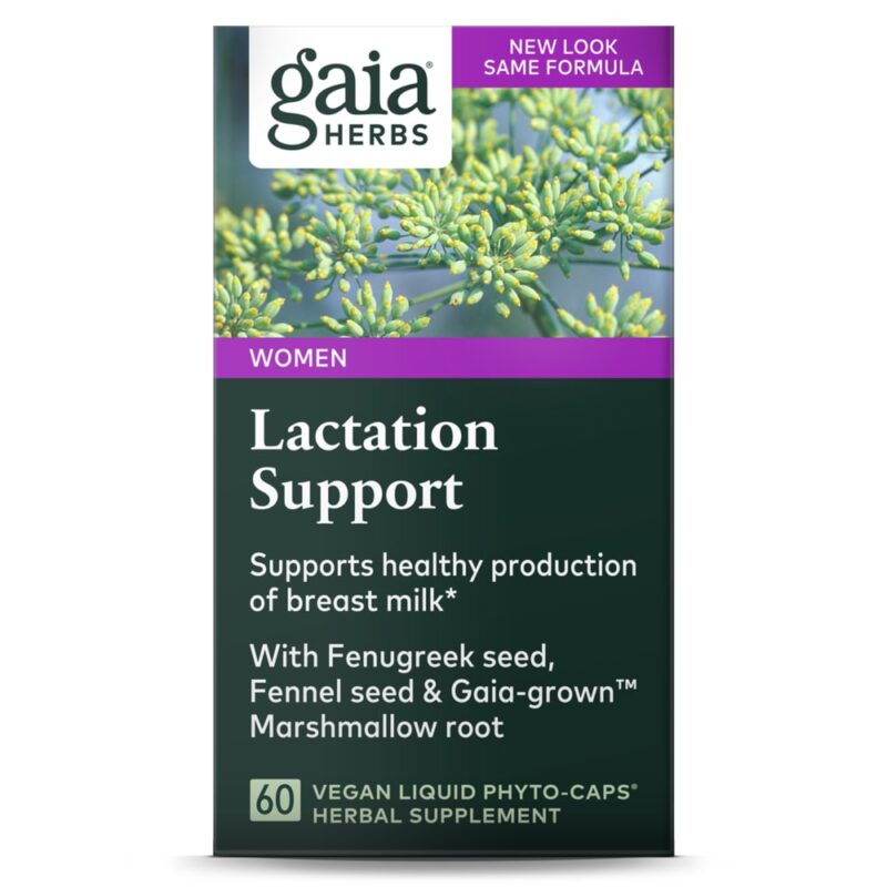 Gaia Herbs Lactation Support - 60 Ct - Image 2