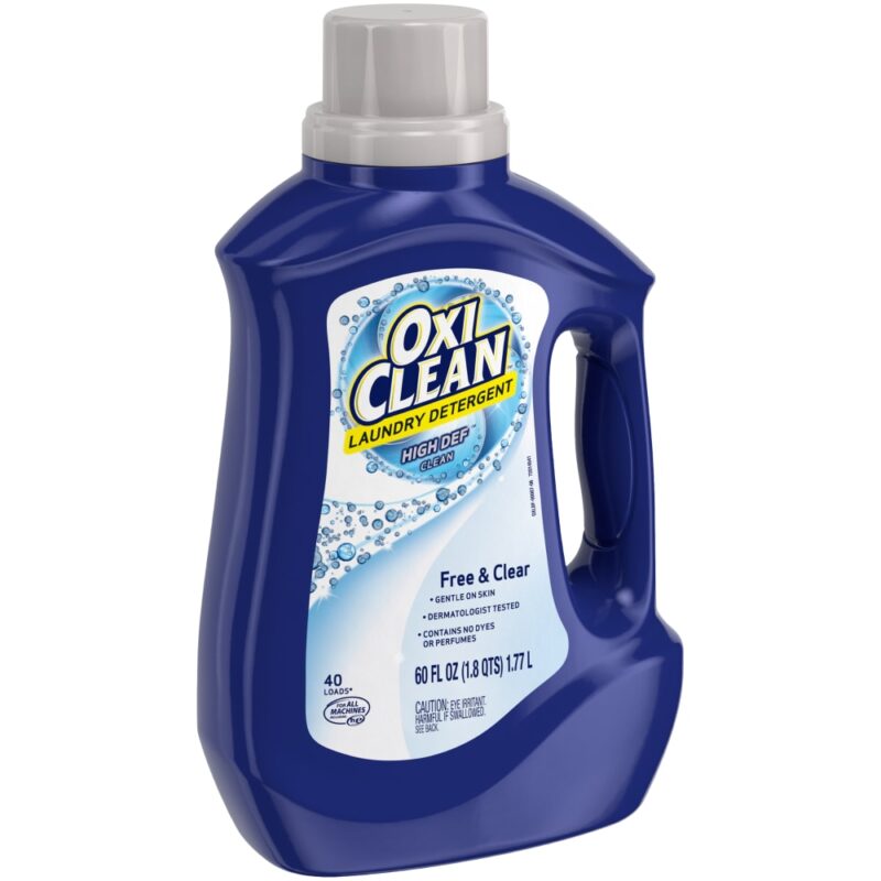 OxiClean High Def Clean Free & Clear Liquid Laundry Detergent - Image 2