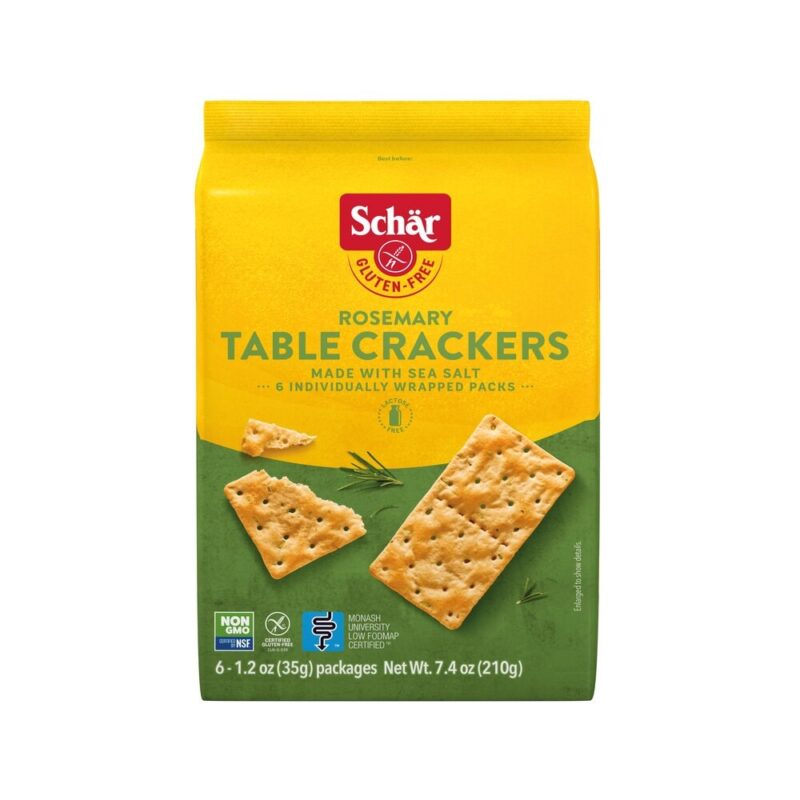 Schar Rosemary Table Crackers, 7.4 Oz - Image 6