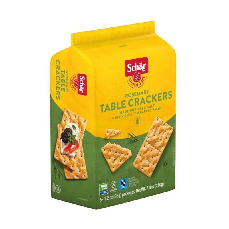 Schar Rosemary Table Crackers, 7.4 Oz - Image 3