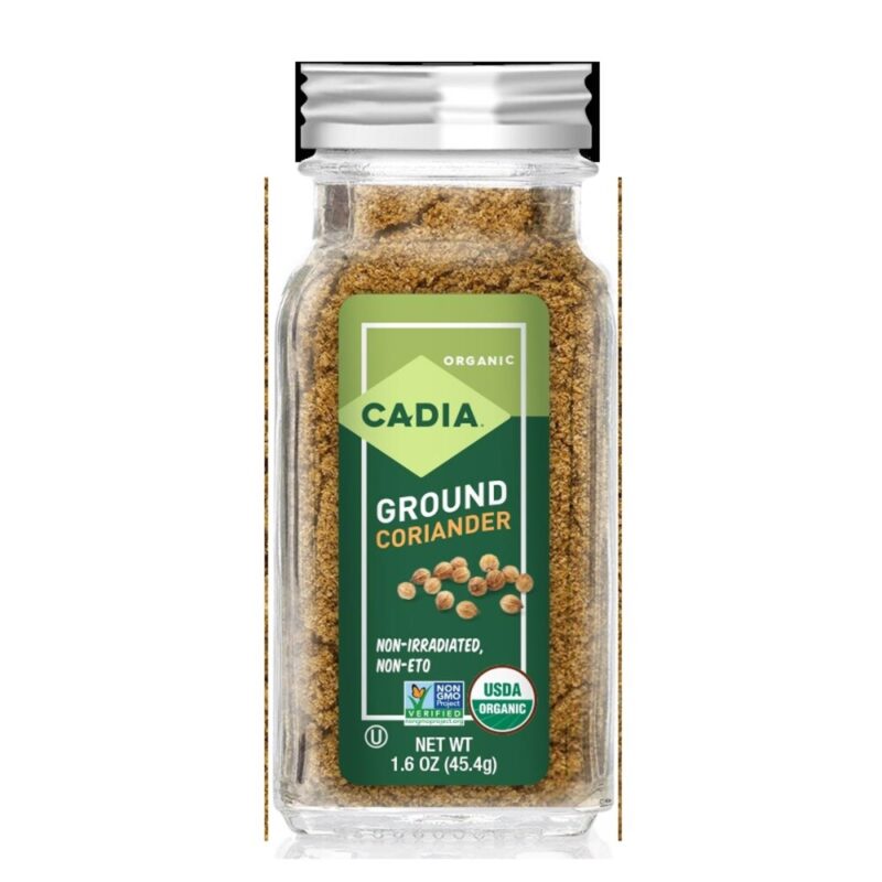 Cadia Organic Ground Coriander, 1.6 oz