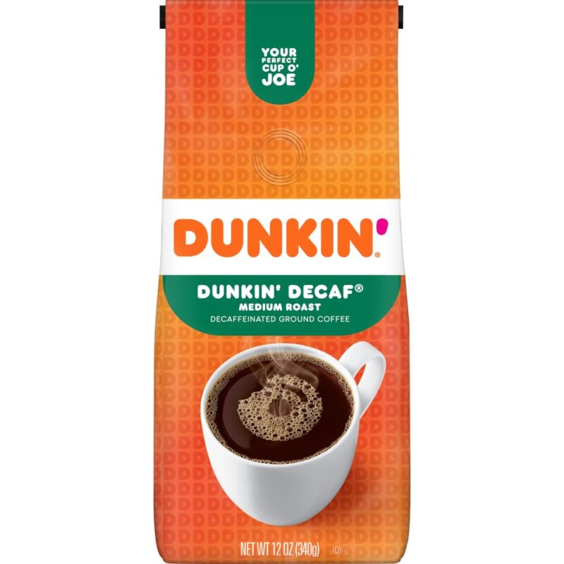 Dunkin Coffee Ground Medium Roast Decaf - Image 6