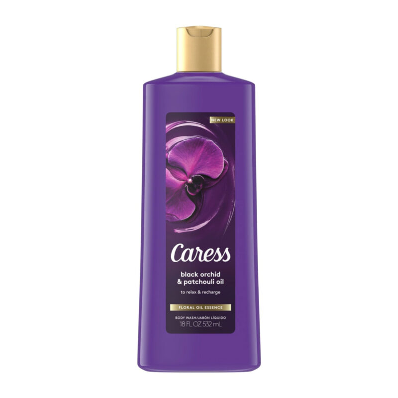 Caress Body Wash, Black Orchid & Patchouli Oil, 18 fl oz (532 ml) - Image 4