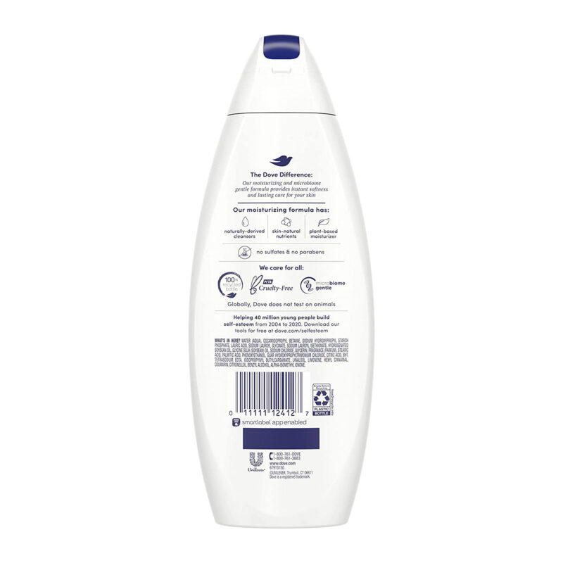 Dove Body Wash, Nourishing, Deep Moisture, 12 fl oz (354 ml) - Image 2