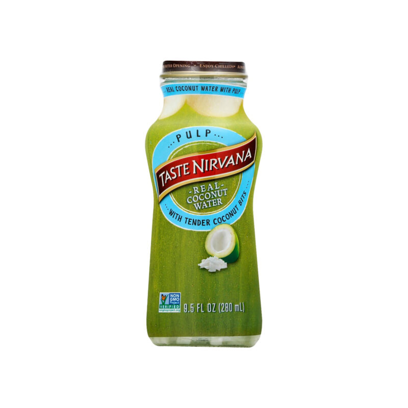 Taste Nirvana Coconut Water with Pulp, 9.5 Fl Oz - Image 5