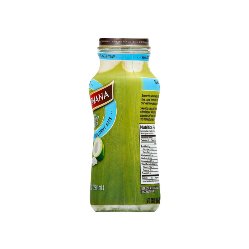 Taste Nirvana Coconut Water with Pulp, 9.5 Fl Oz - Image 2