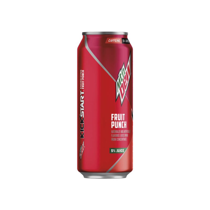 Mountain Dew Kick Start Fruit Punch, 16 Fl Oz - Image 3