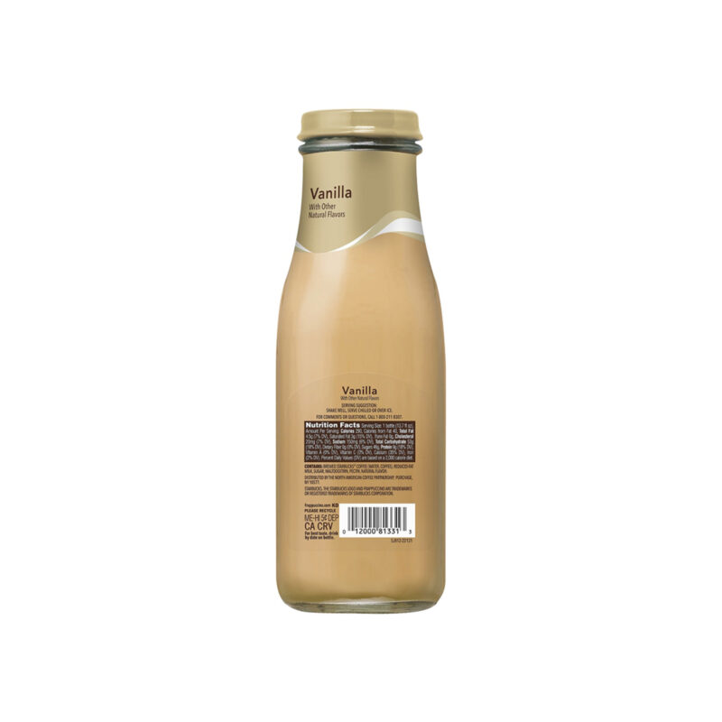 Starbucks Frappuccino Vanilla Chilled Coffee Drink, 13.7 Fl Oz - Image 2