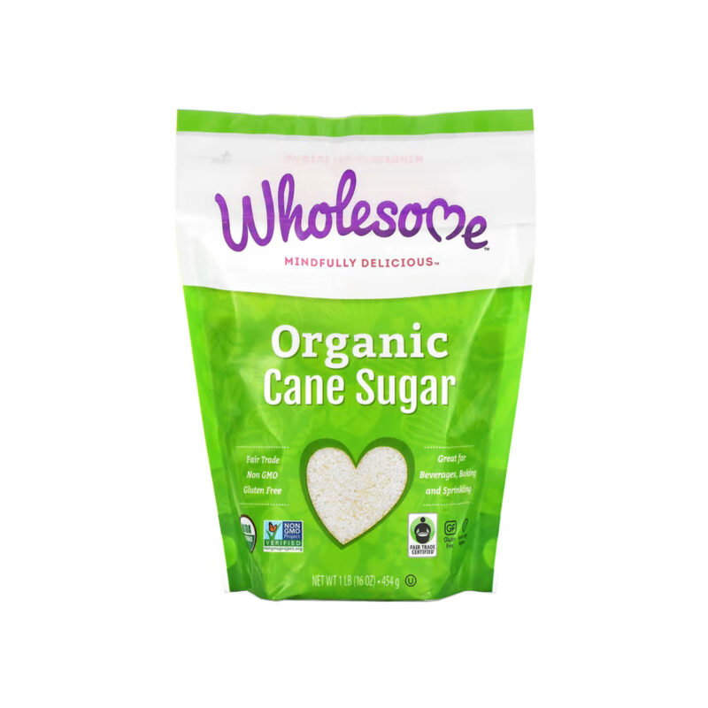 Wholesome Cane Sugar, Organic, 16 Oz - Image 4