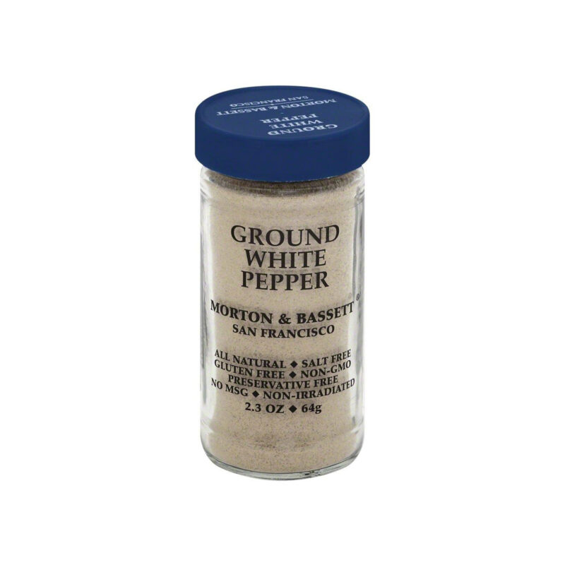 Morton & Bassett Ground White Pepper, 2.3 Oz