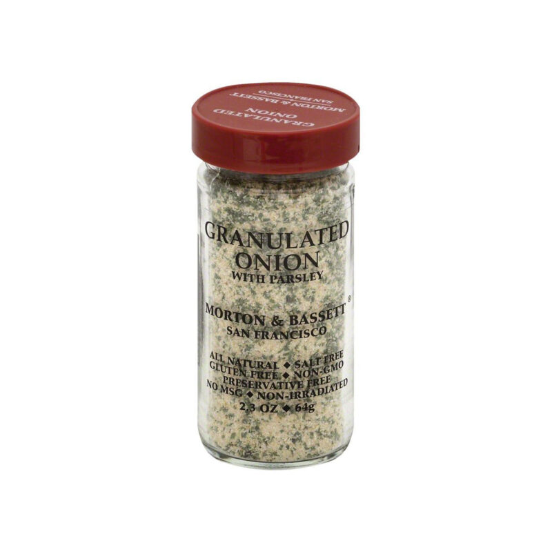 Morton & Bassett Granulated Onion with Parsley, 2.3 Oz - Image 3