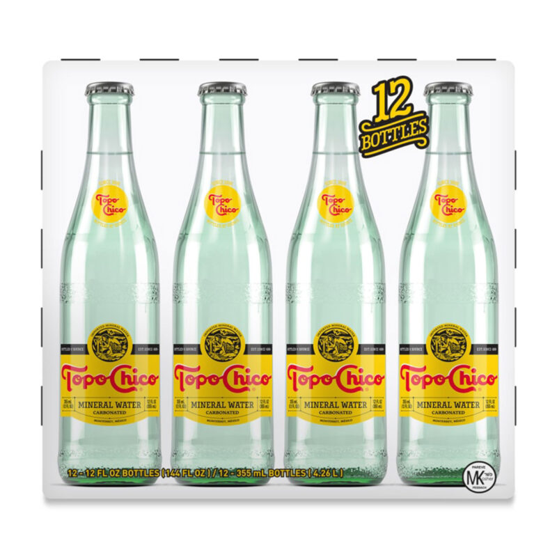 Topo Chico Mineral Water - 12pk/11.5 fl oz Glass Bottles - Image 3